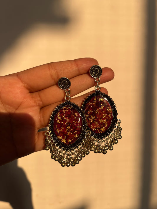 Rose jhumka
