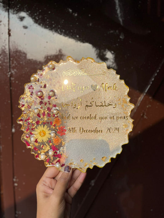 Engagement Resin Frame