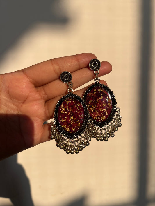 Rose jhumka