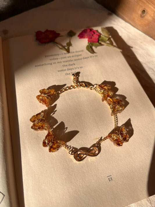 Rose Resin Bracelet
