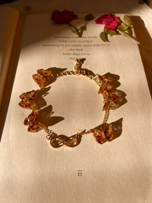 Rose Resin Bracelet