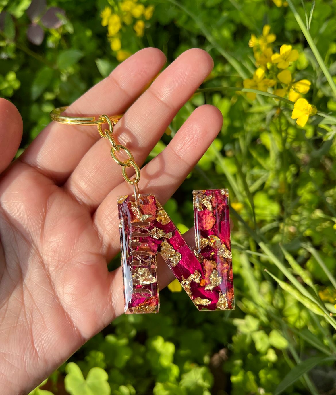 Initial Keychain